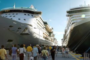 Cruise Ships at St. Marteen Port